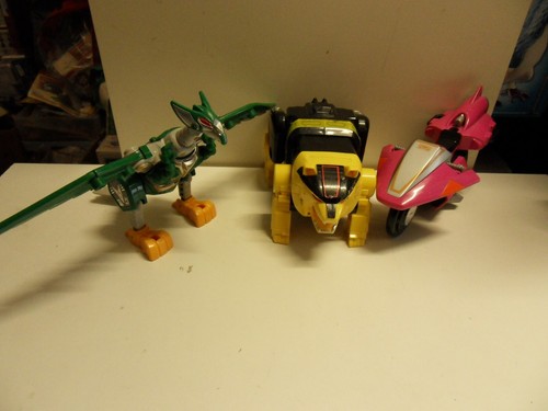 Power rangers set 3 - rangers:, metal